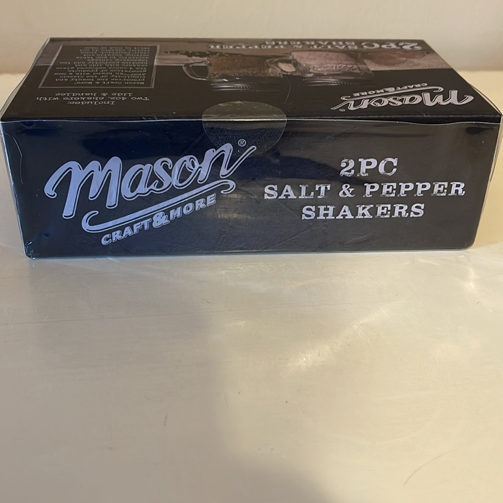 MASON JAR Salt and Pepper Shakers - Picture 3 of 6